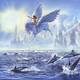 Illustration for article titled This picture has everything you could ever want, including dolphins